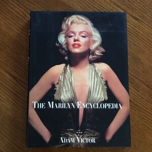 The Marilyn Monroe Encyclopedia Book First Edition by Adam Victor 1999